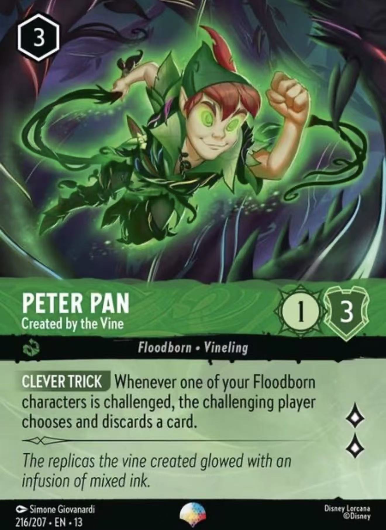 Peter Pan - Created by the Vine