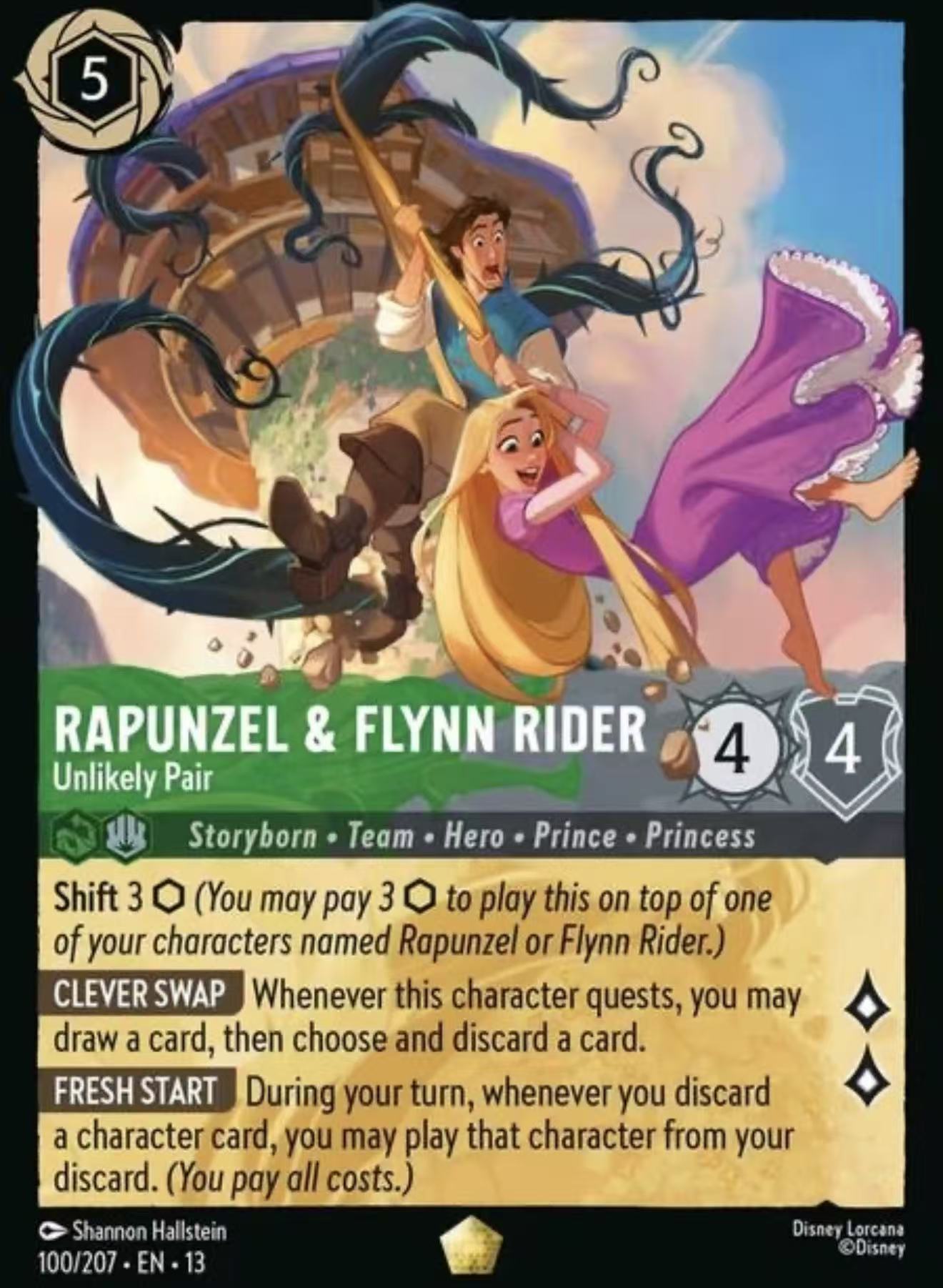 Rapunzel & Flynn Rider - Unlikely Pair