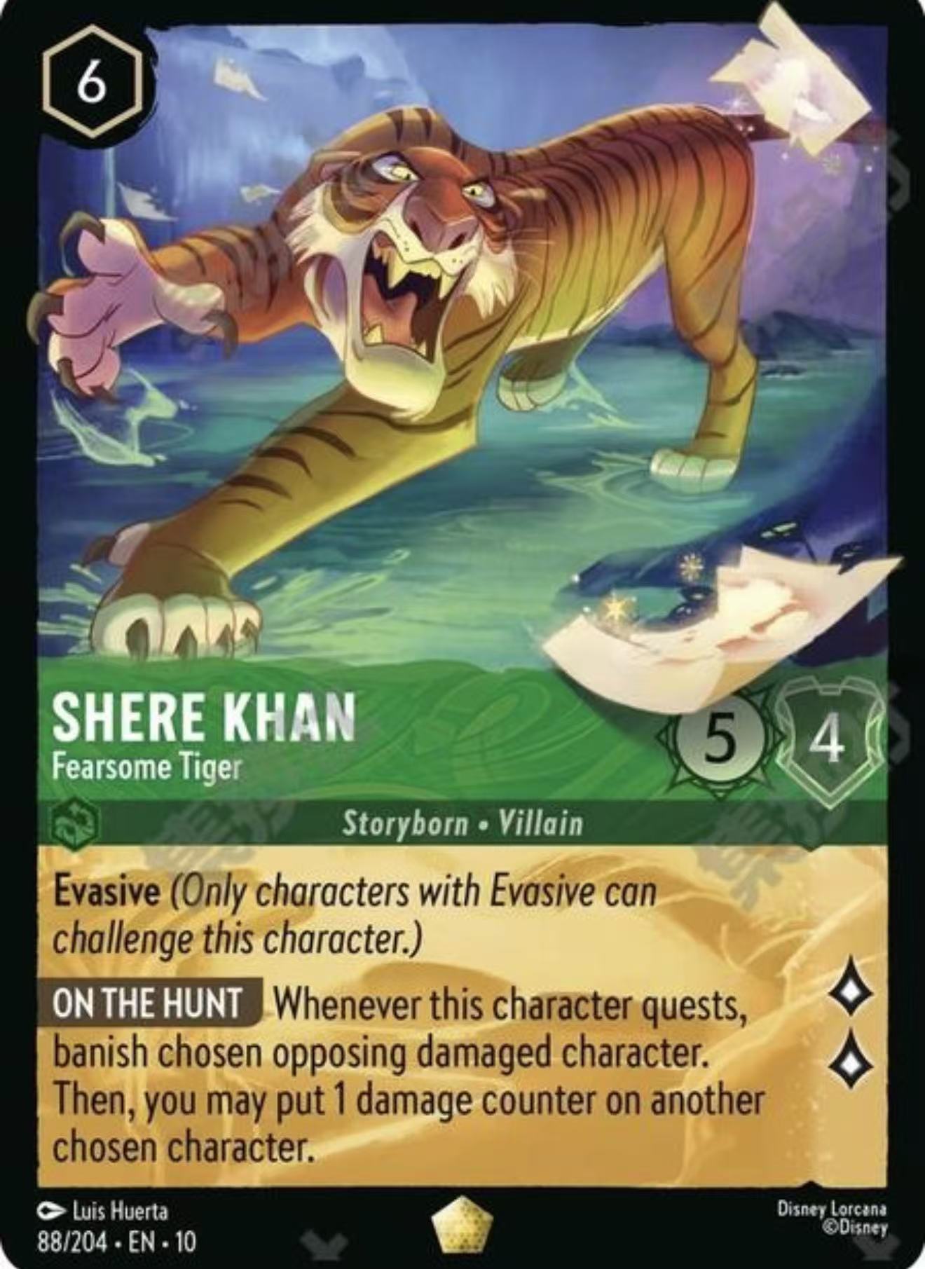 Shere Khan - Fearsome Tiger