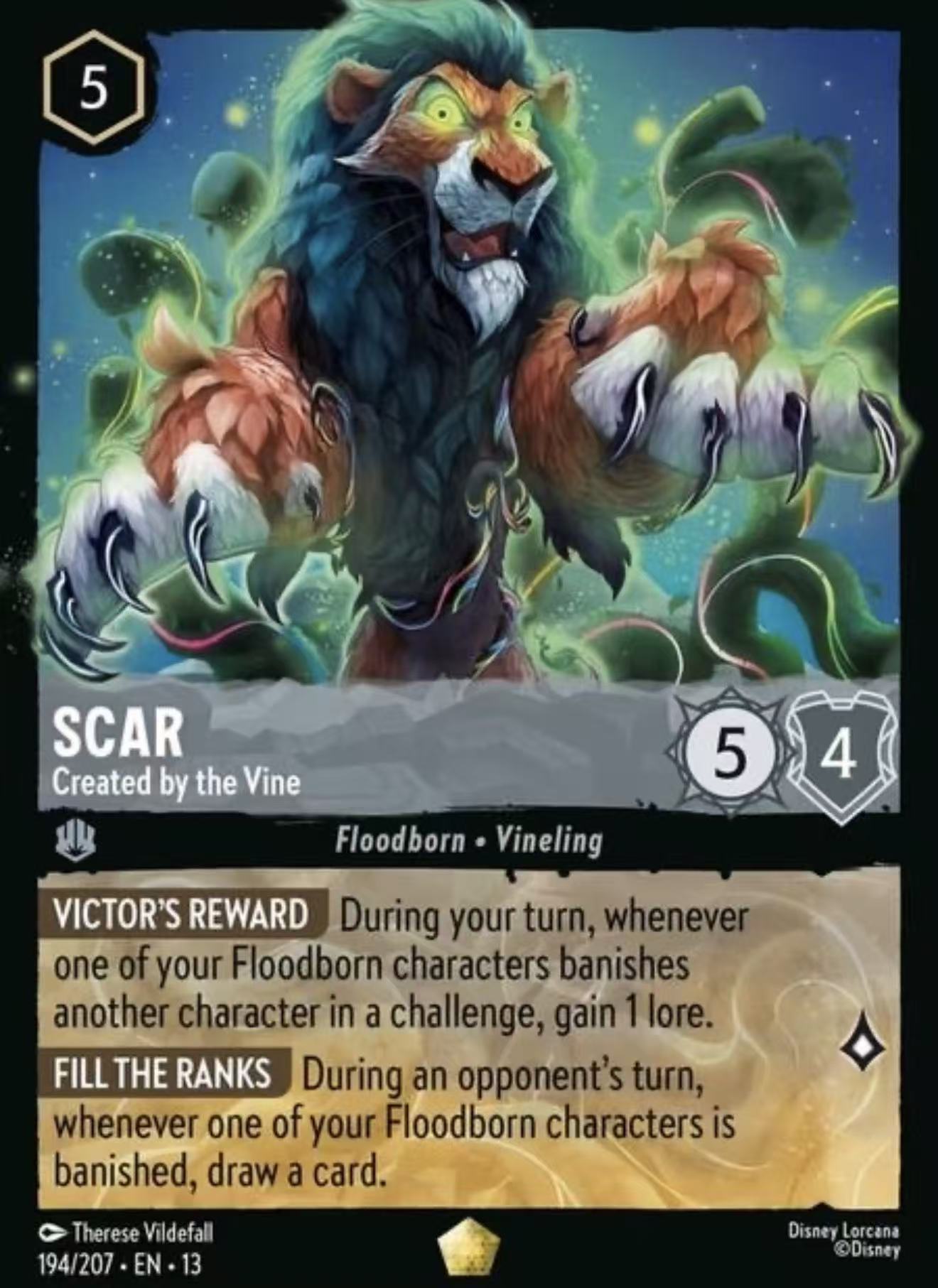Scar - Created by the Vine