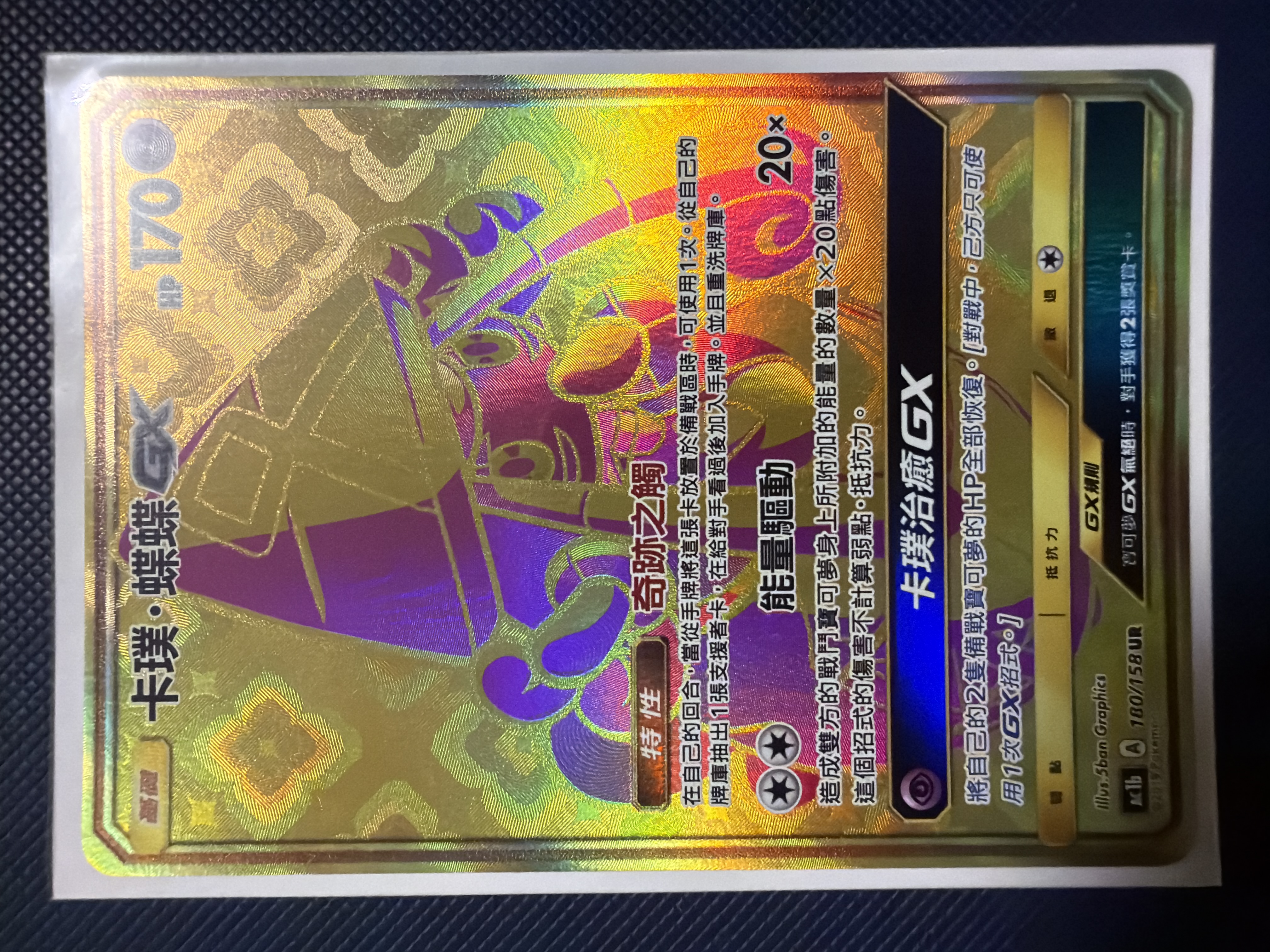 卡璞．蝶蝶GX UR 參考圖片